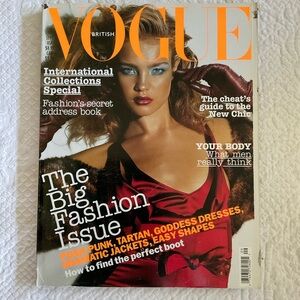 2003 VOGUE British Magazine - The Big Fashion Issue